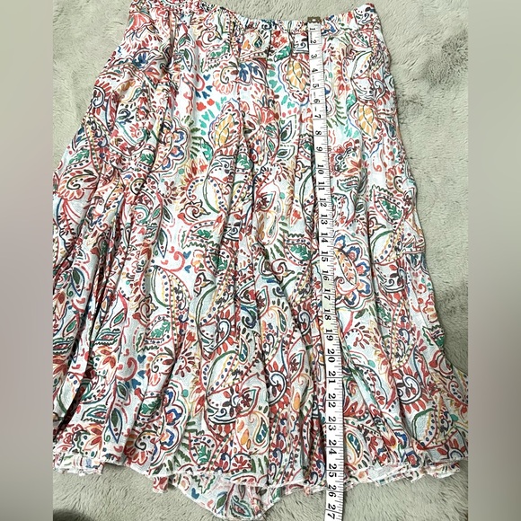 Floral Print Skirt By Zac & Rachel Sz PM - Picture 8 of 8